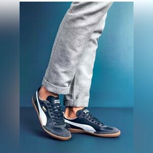 Puma‎ Super Liga OG Retro Sneaker – Men’s Size 10 – Navy